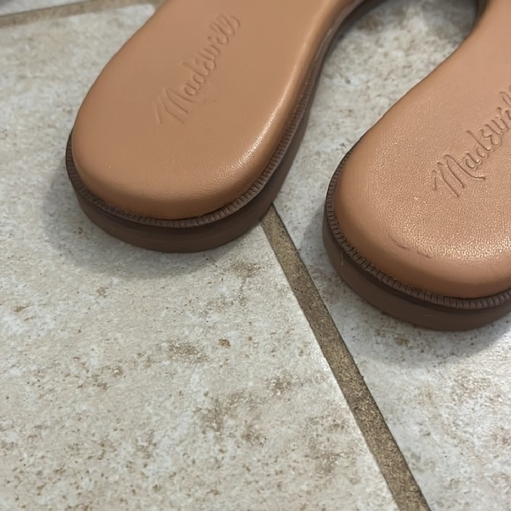 NWT Madewell crisscross slide sandals size 7.5 - Picture 5 of 6